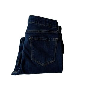 Old Navy High Rise Straight Stretch Dark Wash Jeans